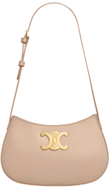 CELINE Tilly Bag In Shiny Calfskin "Safari"