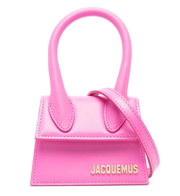 Jacquemus Le Chiquito leather "Hot Pink"
