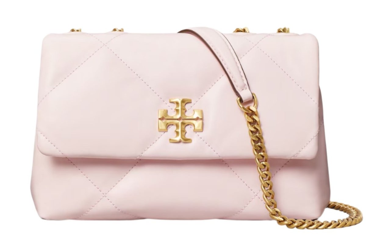 Tory Burch Kira quilted shoulder bag "Rose Salt"